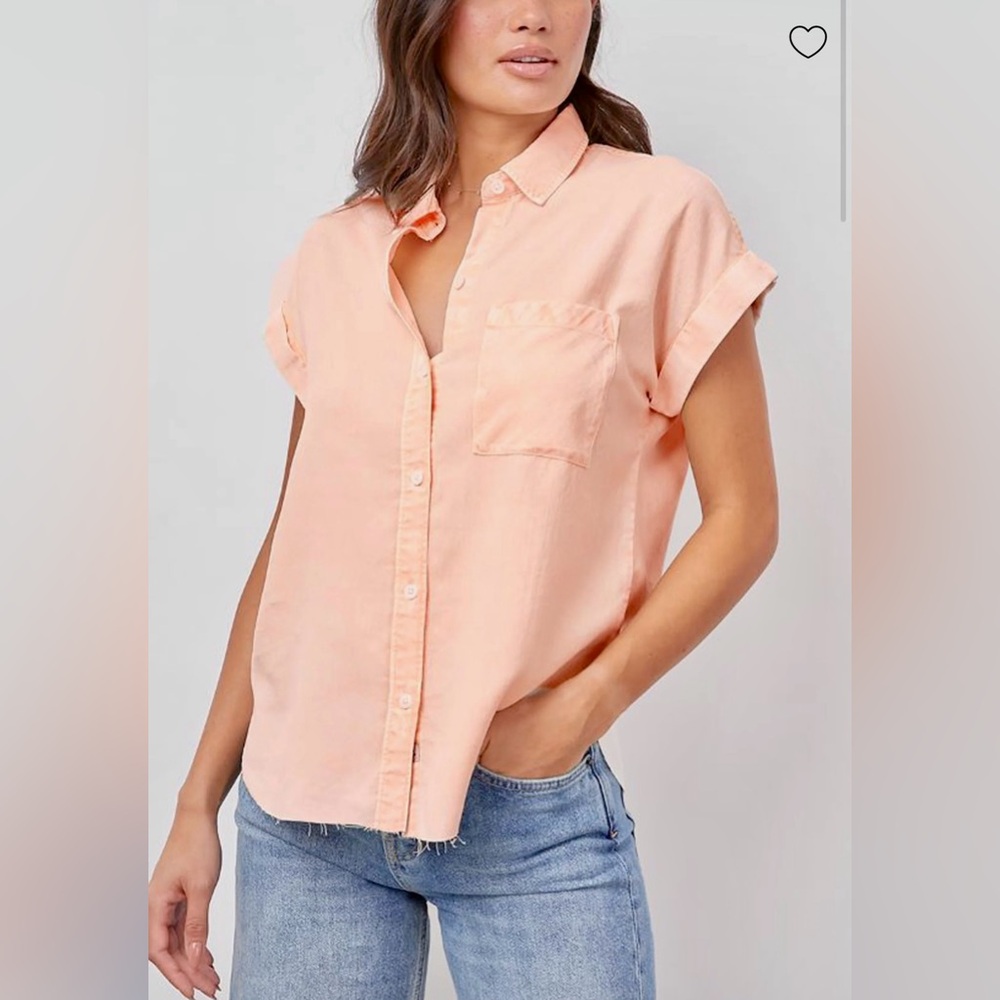 LEX button down short sleeve shirt